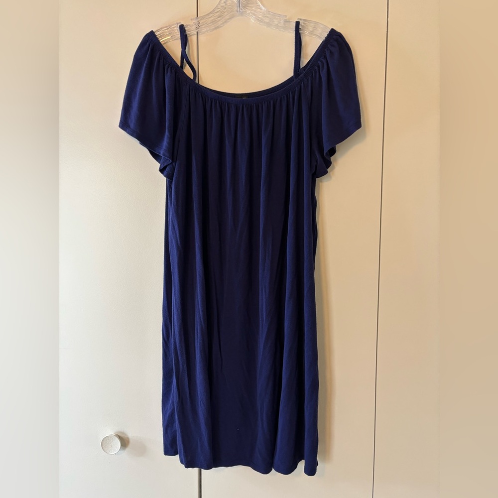 MIK Stylish Deep Blue Blouse